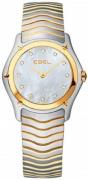 Ebel Dameklokke 1215371 Classic Lady Hvit/Stål Ø27.3 mm