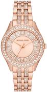 Michael Kors Dameklokke MK4710 Harlowe Rosegullfarget/Rose-gulltonet