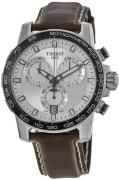 Tissot Herreklokke T125.617.16.031.00 Supersport Sølvfarget/Lær