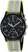 Timex Herreklokke TW2R81400 Sort/Tekstil Ø40 mm