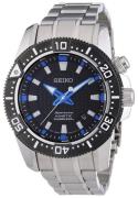 Seiko Herreklokke SKA561P1 Sportura Sort/Stål Ø44 mm