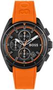 Hugo Boss Herreklokke 1513957 Volane Sort/Gummi Ø44 mm