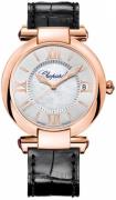 Chopard Dameklokke 384822-5001 Imperiale Sølvfarget/Lær Ø36 mm