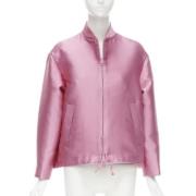 Pre-owned Rosa polyester Valentino jakke