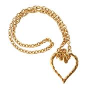 Pre-owned Valentino halskjede i gullmetall