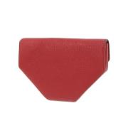 Pre-owned Rød skinn Hermes lommebok