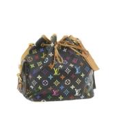 Pre-owned Svart lerret Louis Vuitton Noe