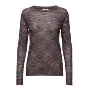 Day Shadina Sweater - Grafisk Rosa Design