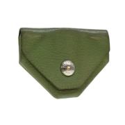 Pre-owned Grønn Hermès-clutch i skinn