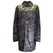 Pre-owned Grønt stoff Moncler jakke