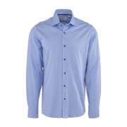 Riccovero - Cairo Tailor Fit Shirt 3705-510 Blue Herringbone