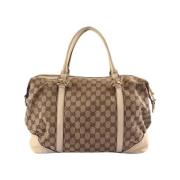 Pre-owned Beige skinn Gucci veske