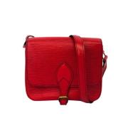 Pre-owned Rødt skinn Louis Vuitton Cartouchiere