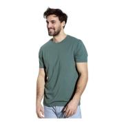 Panos Emporio - Bamboo/Cotton Tee Crew Earth Green