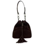 Pre-owned Suede shoulder-bags