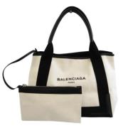 Pre-owned Flerfarget lerret Balenciaga Cabas