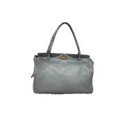 Pre-owned Gull Leather Valentino veske