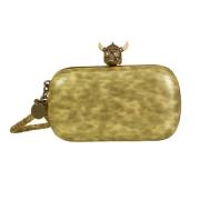 Pre-owned Gult skinn Alexander McQueen Clutch