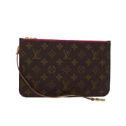 Pre-owned Svart lerret Louis Vuitton lommebok