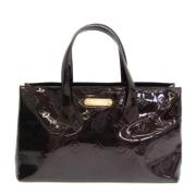 Pre-owned Burgunder lerret Louis Vuitton Wilshire