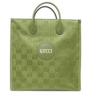 Pre-owned Grønn nylon Gucci veske