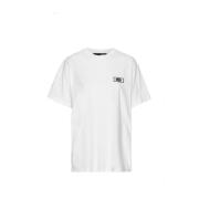 Hvit Rotate Enzyme Logo T-Skjorte