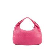 Pre-owned Rosa skinn Bottega Veneta Hobo veske