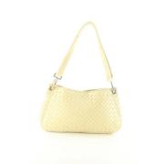 Pre-owned Beige Canvas Bottega Veneta skulderveske