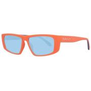 Oransje Rektangulære Solbriller