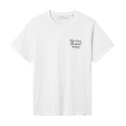 Hvit/Olivenatt New York T-Skjorte