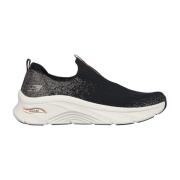 Sort/Gull Skechers Glimmer Dust Sneakers