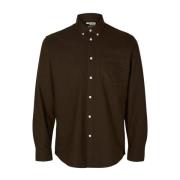 no color Selected Homme Slhregrick Oxford Shirt Skjorte