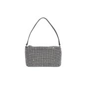 Medium Rhinestone Pouch Hobo Bag