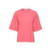 Pink Rose Boxy T-Shirt