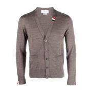 Brun Button-Up Cardigan Sweater
