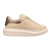 Pre-owned Beige Canvas Alexander McQueen joggesko