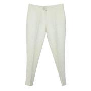 Pre-owned Cotton Trousers
