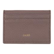 Leather Card Holder Dusty Grape