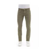 Grønne bomull jeans bukse