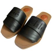 Pre-owned Chloé-sko i svart skinn