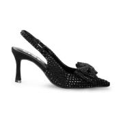 Glitrende Rhinestone Slingback