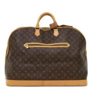 Pre-owned Brunt lerret Louis Vuitton Alma