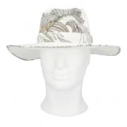 Pre-owned Hermes hatt i sølvbomull