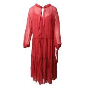 Pre-owned Rød bomull Chloé kjole