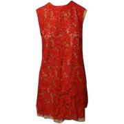 Pre-owned Rød bomull Miu Miu kjole