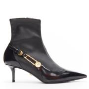 Pre-owned Svart skinn Versace støvler