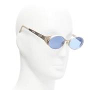 Pre-owned Blue Metal Jean Paul Gaultier solbriller