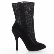 Pre-owned Svart semsket skinn Dolce ; Gabbana støvler