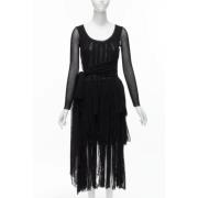 Pre-owned Svart tyll Jean Paul Gaultier kjole