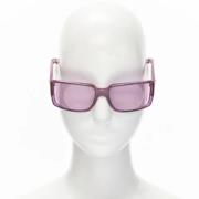 Pre-owned Rosa plast Gucci solbriller